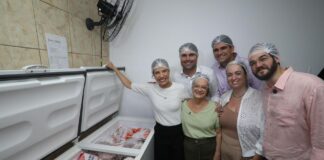 Governadora Raquel Lyra entrega primeira cozinha comunitária de Paudalho, autoriza construção de creche e anuncia pacote de obras voltadas à infraestrutura do município