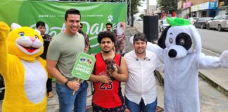 Fagner dos Animais comemora sucesso do Pet Day no Salgado