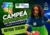 Caruaru celebra título de Rayssa Teixeira nos Jogos Escolares de Pernambuco e vaga na maior competição estudantil do Brasil