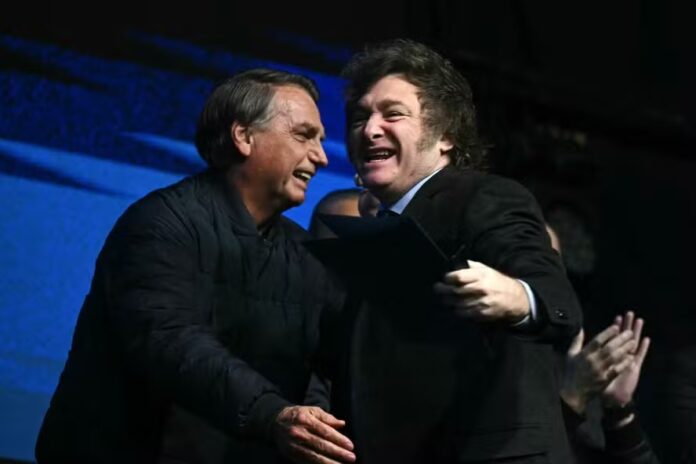bolsonaro e milei
