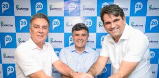 Presidente do Podemos, Marcelo Gouveia, declara apoio do partido à candidatura de Eduardo da Fonte ao Senado