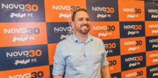 Técio Teles, candidato a deputado estadual e presidente do Novo de Pernambuco visita Caruaru nesta terça-feira (01)