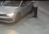 VÍDEO — Bandido armado rende frentistas e assalta posto na BR-232, em Caruaru