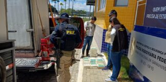 PRF apreende 232 Kg de queijo sem refrigeração em Caetés