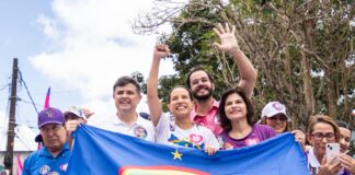 Ao lado de Raquel Lyra, Eduardo da Fonte e Izaías Régis reúnem grande multidão em Garanhuns e fortalecem chapa no Agreste