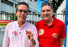 Maurício Rands e João Paulo reforçam importância da doação de sangue em vídeo durante agenda política