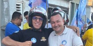 Cabo Cardoso encerra campanha no Salgado com buzinaço e abraços de eleitores