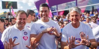 Caruaru terá grande carreata com Raquel Lyra neste sábado; Rodrigo, Anderson e Fernando convocam apoiadores
