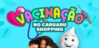Prefeitura de Caruaru leva vacinação para o Caruaru Shopping durante a Semana da Criança